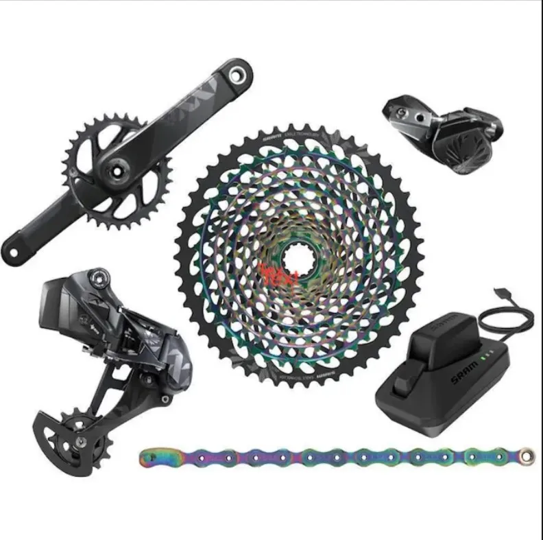 Super Authentic NEW SRAMs XX1 Eagle AXS Electronic Groupset 175mm Boosts 34t DUB Crank 12 Speed