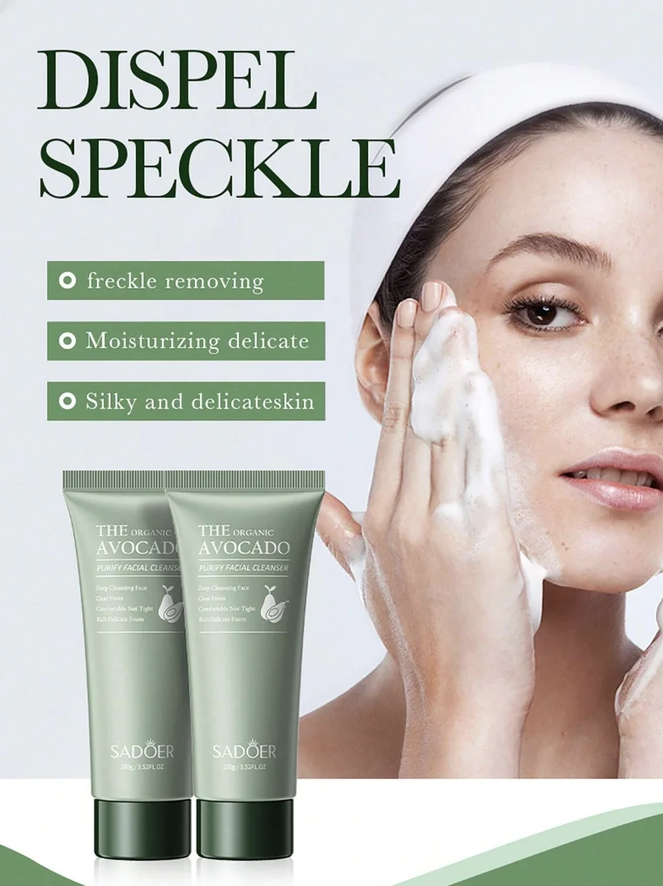 Jabón Facial Natural de Aguacate 98% – Hidratación, Nutrición y Limpieza Efectiva