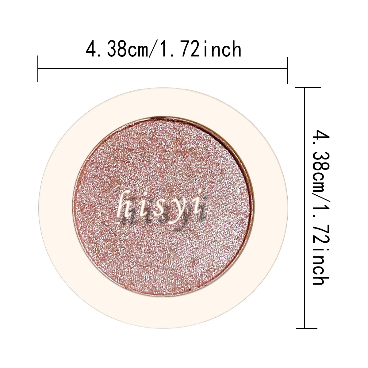 Ombretto monocolore: trucco opaco e luccicante, ad alto pigmento, illuminante, impermeabile, duraturo, morbido e naturale