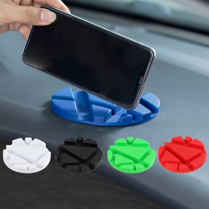 Silicone mobile phone car holder, mobile table stand, silicone non-slip mat