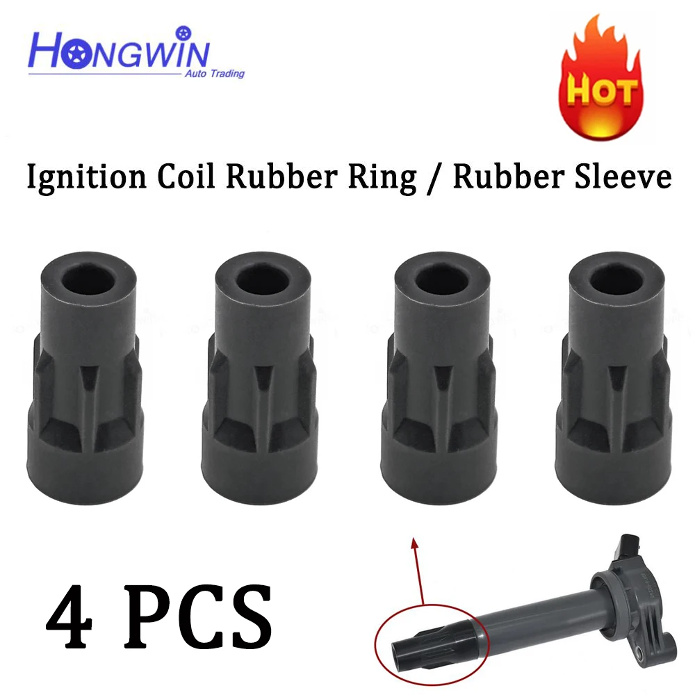 4/8pcs 90919-02246 UF430 New Ignition Coil Rubber Boot With For Lexus Toyota Camry Sienna Solara 90080-19025 C1452 C1486