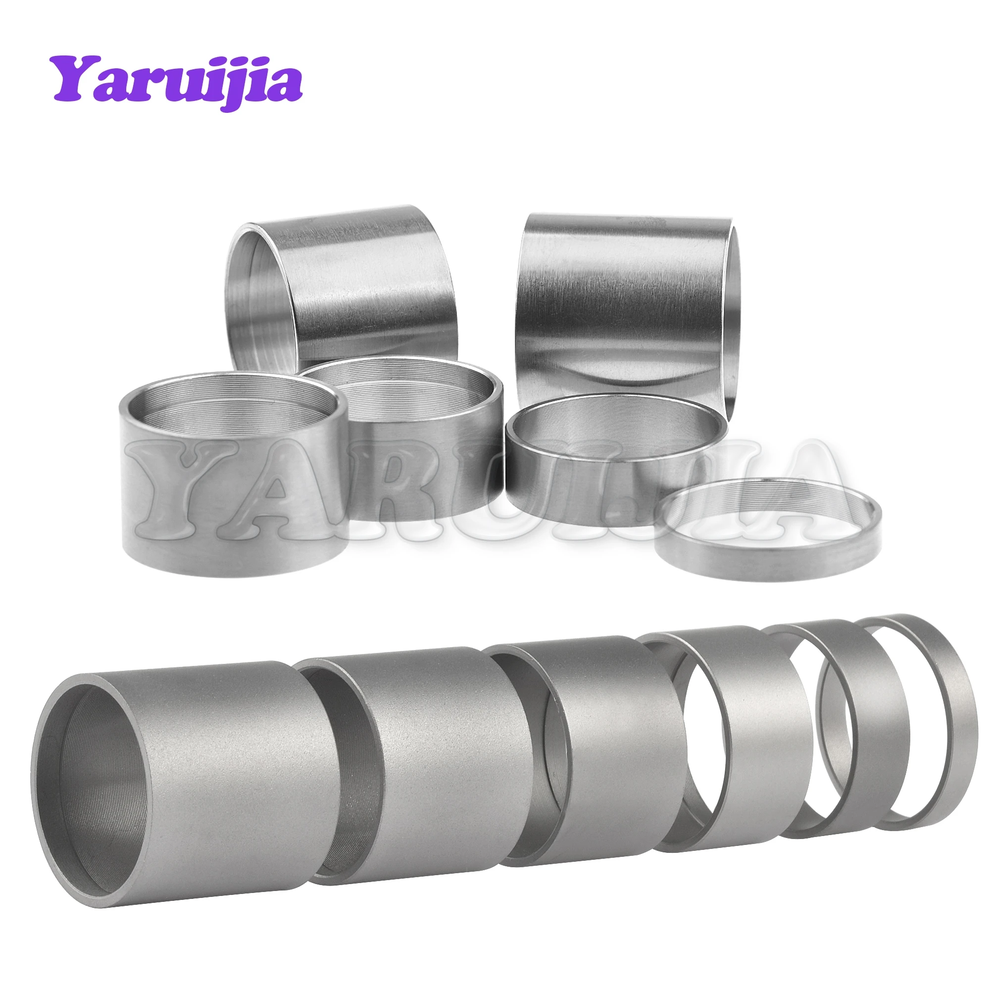 Yaruijia Titanium Bicycle Headset Spacer Washers 1-1/8\