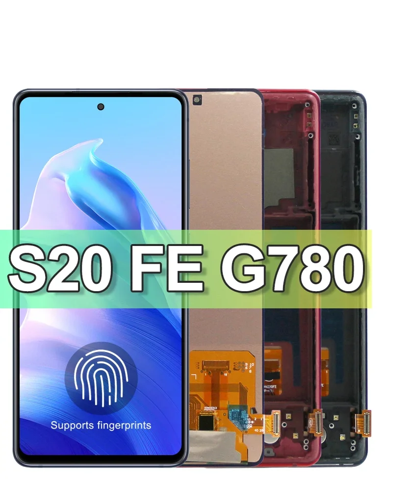 Super Oled Display S20 FE Compatigel G780 Incell & Oled Lcd Front Screen With Ro