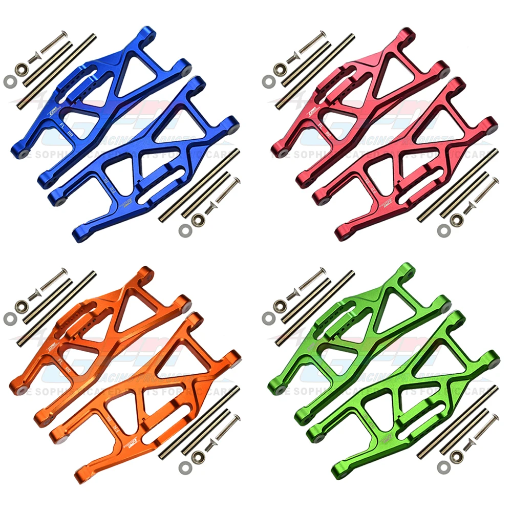 GPM Metal front/rear Universal lower Suspension arms Swing arm 8999 for 1/10 MAXX WideMaxx 4S VXL 89086-4 Monster Truck