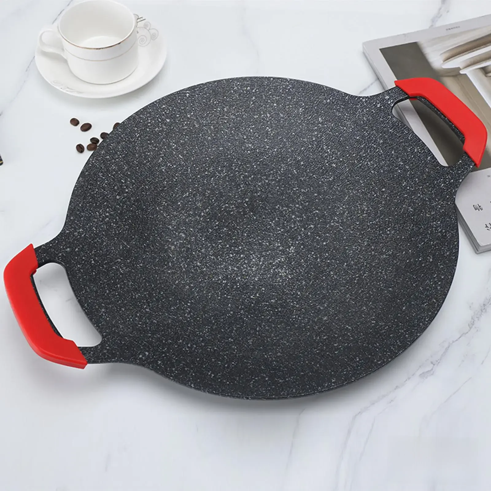 Poignée de poêle à barbecue anti-brûlure isolée thermiquement, poêle à griller pour marmite à soupe, poêle à frire, poêle à griller, camping