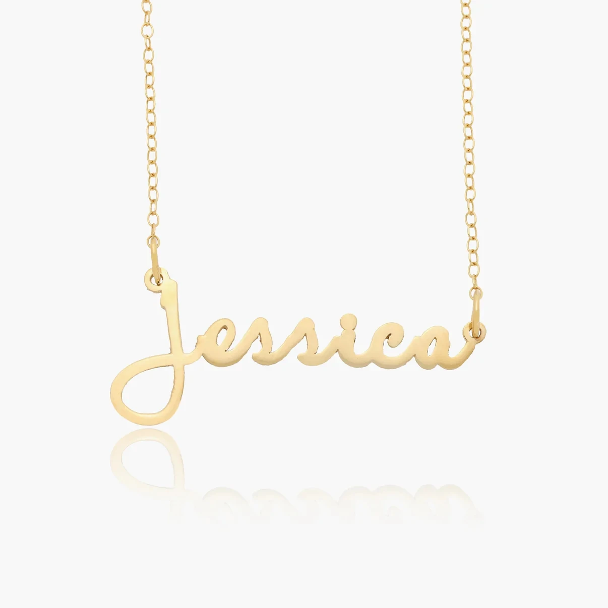 

Custom Dainty Script Name Necklace Stainless Steel Necklace Personalized Nameplate Pendant Fashion Jewelry Unique Gift for Women