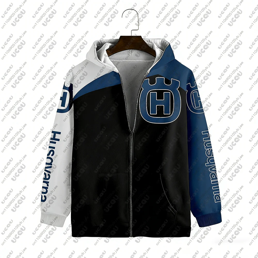

Motorcycle Moto Men Boys T Shirt Motocross Husqvarna Racing Jersey Tee Top Riding Off-road Sport Tee Zip-up Hoodie Sweatshirt