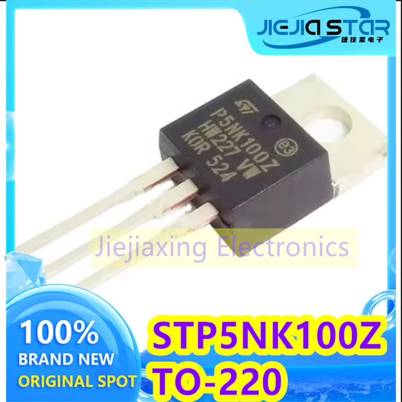 

(4/20pieces) P5NK100Z STP5NK100Z 5NK100 TO-220 field effect tube 3.5A 1000V new original electronics spot