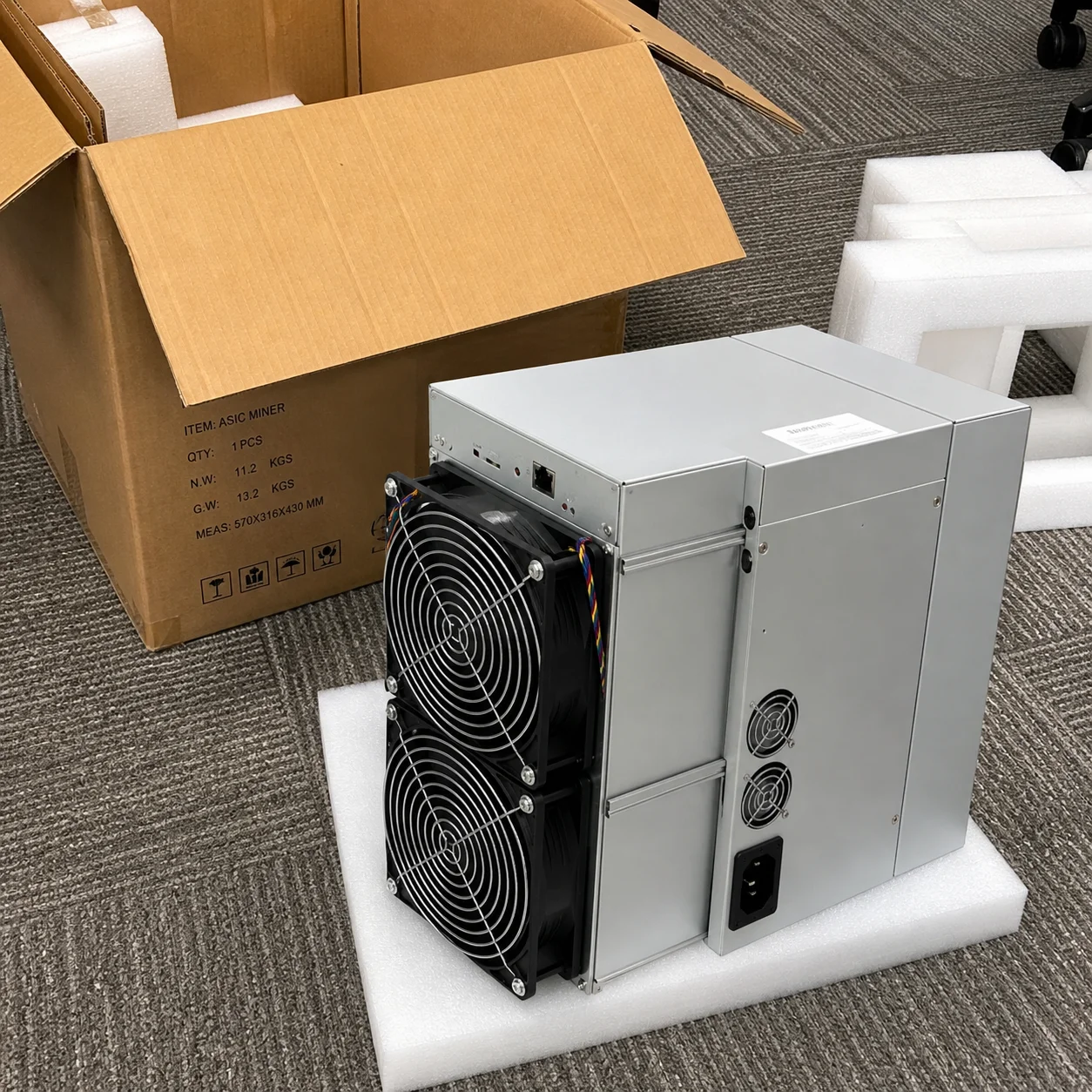

AV BUY 5 GET 3 FREE ICERIVER KAS KS7 ASIC Miner, 30TH/s High-Performance, 3500W Energy-Efficient,