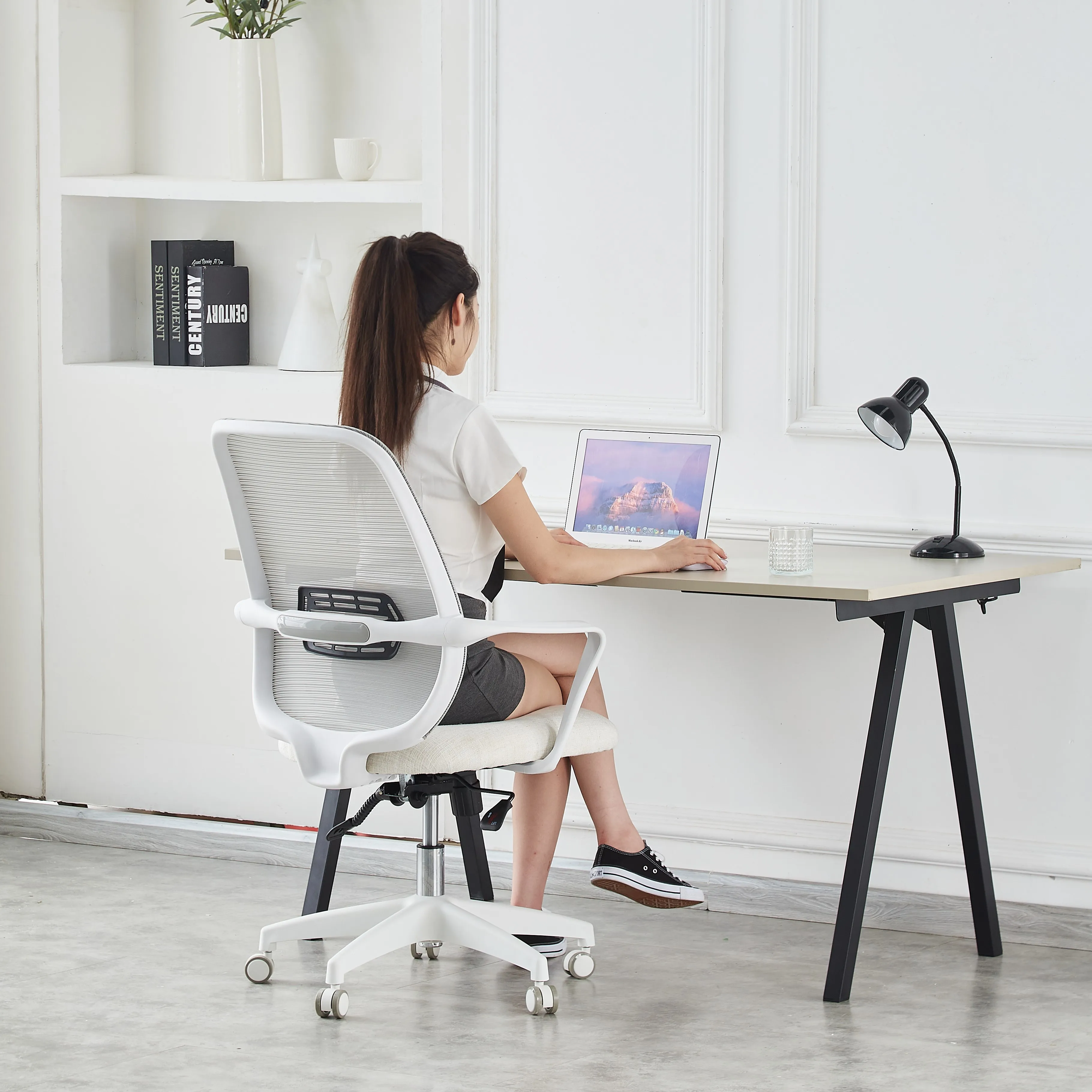 Non-ANOStanford Pocket Spring Office Computer Student Desk chair