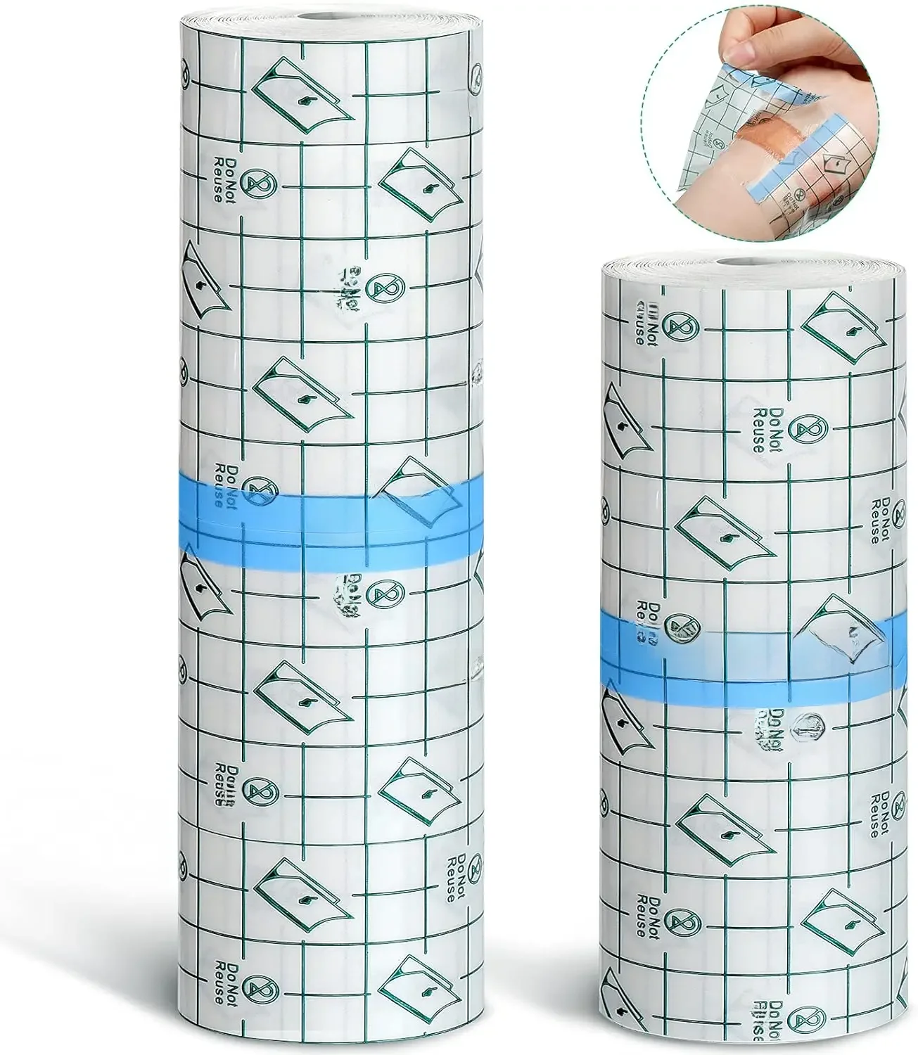 Rouleau de bandage imperméable pour tatouage, soins post-partum, Film Transparent, pansement, guérison de la seconde peau, adhésif Transparent de protection pour tatouage