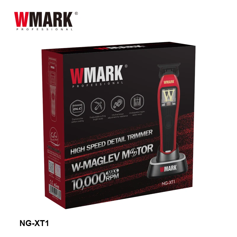 WMARK NG-XT1 MAGLEV HIGH SPEED HAIR CLIPPER Trimmer, Electric Hair Cutting Hair Cut, DLC Powder Metallurgy T-style Blade