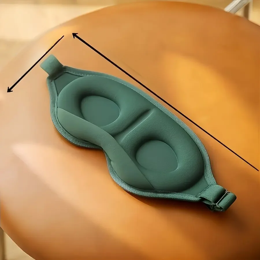 Trójwymiarowa maska na oczy 3D do spania i cieniowania, specjalna dla dorosłych, chłopców i dziewcząt, łagodząca zmęczenie, oddychająca i — zdjęcie 2