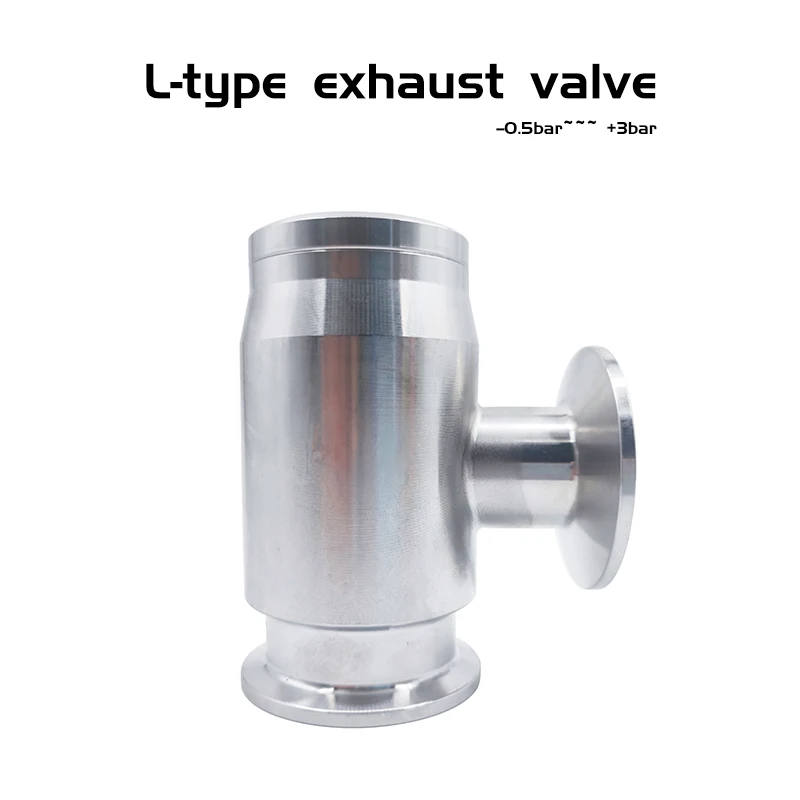 

Выпускной клапан L-типа с зажимом 1,5 дюйма (TC50,5 мм), 1 бар, 2 бар, 3 бар, регулируемый дыхательный клапан, санитарный пищевой класс, нержавеющая сталь 304