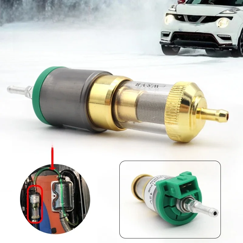12V/24V 22ML/28ML Ulepszona samochodowa pompa paliwa o bardzo niskim poziomie hałasu 1KW-5KW do Eberspacher Uniwersalna samochodowa pompa olejowa do parkowania z silnikiem wysokoprężnym — zdjęcie 2
