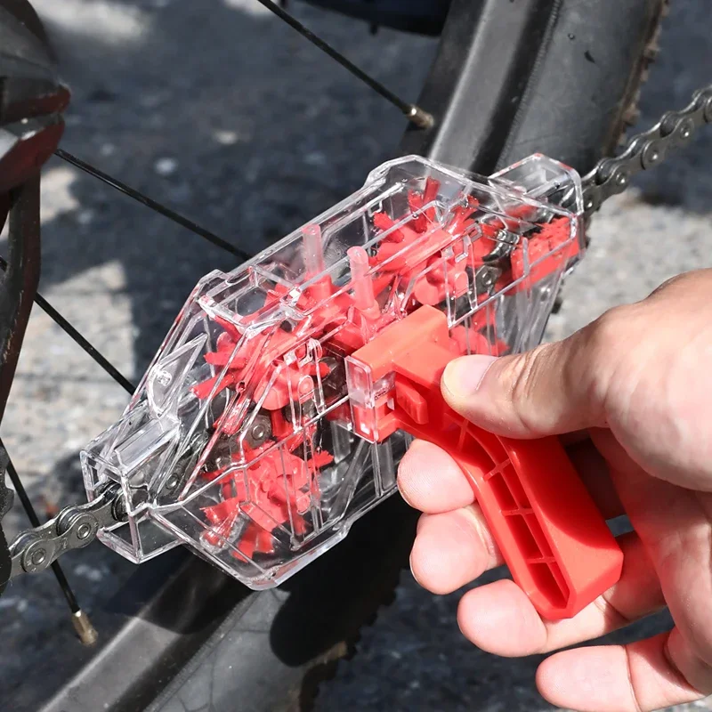 AliExpress ESLNF Bicycle Chain Cleaner Transparent Visual Immersion Chain Cleaner Road Bike Cleaning Tools