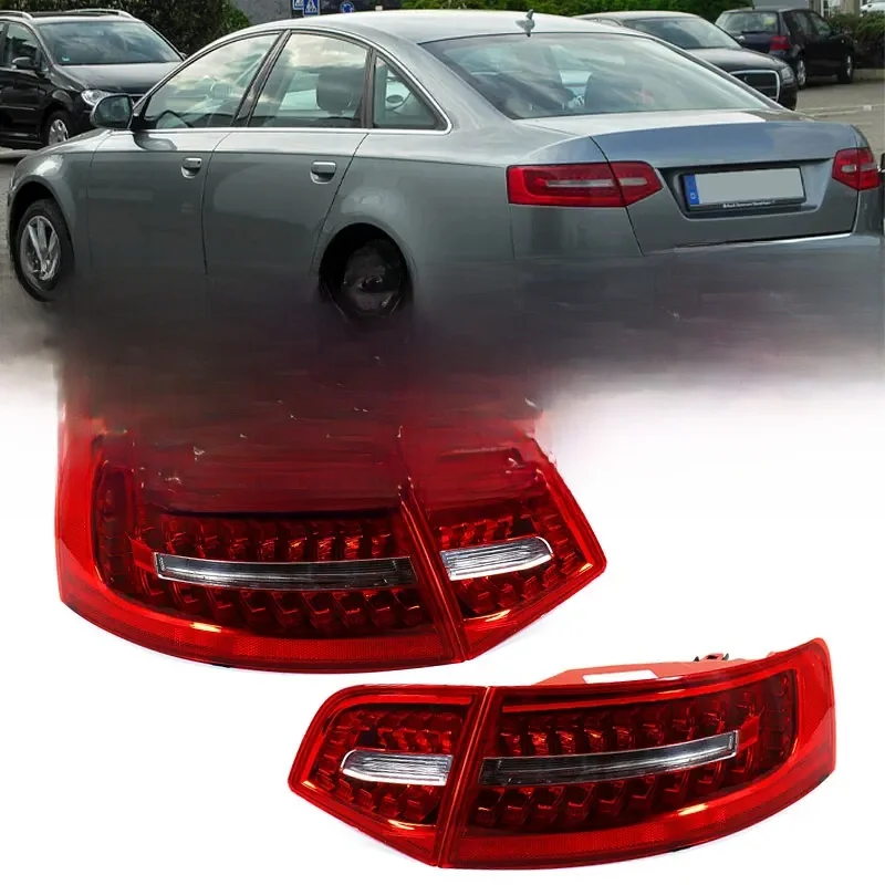 Exterieur Accessoires Voor Audi A6 C6 S6 Quattro Rs6 Sedan 2009-2011 Achter Led Achterlicht Signaallamp Assemblage 4f5945095j - afbeelding 2