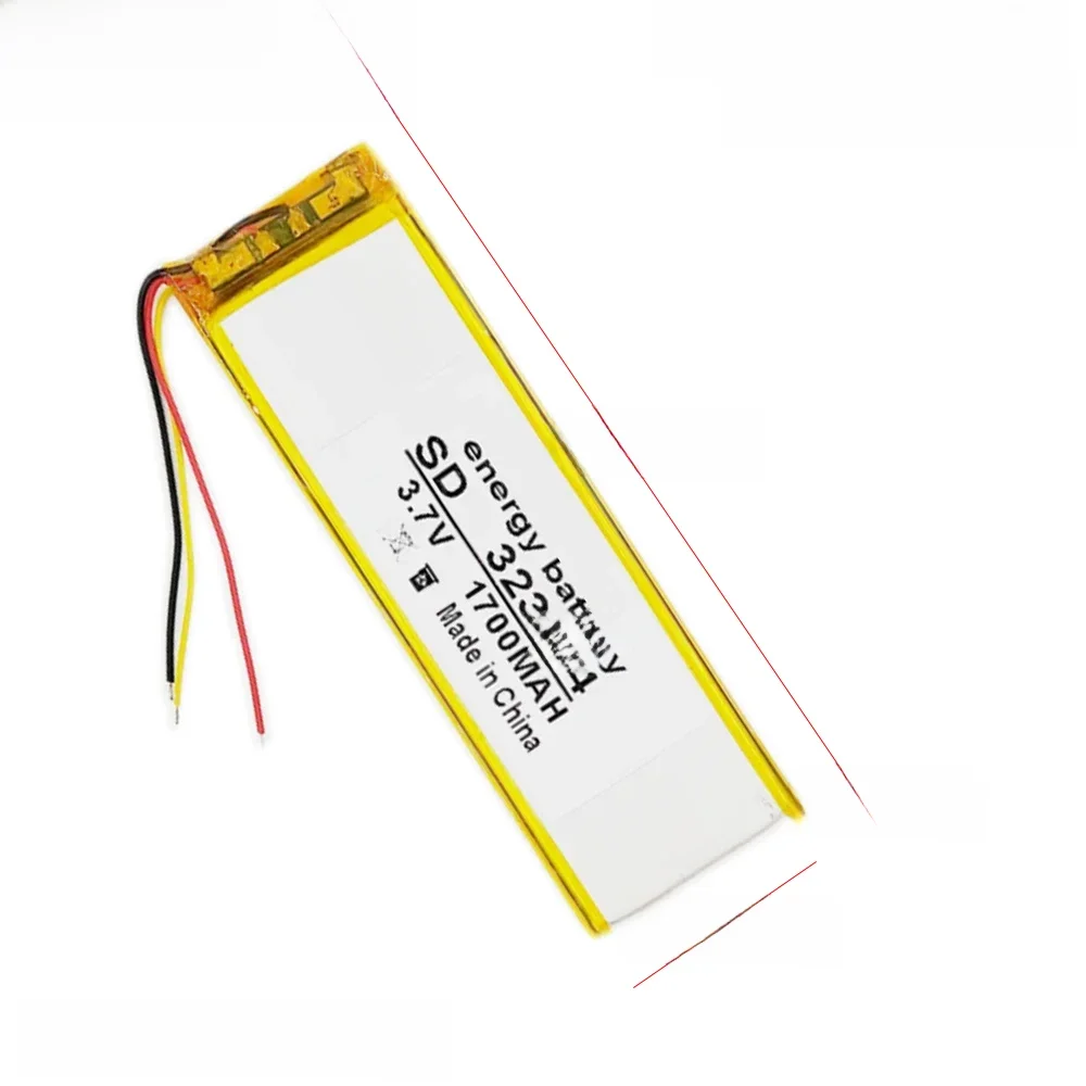 3,7 V 3 Drähte Liter Energie batterie 1700 3,2 mAh Batterie Li-Lion für Handy-Batterie i6 plus i7