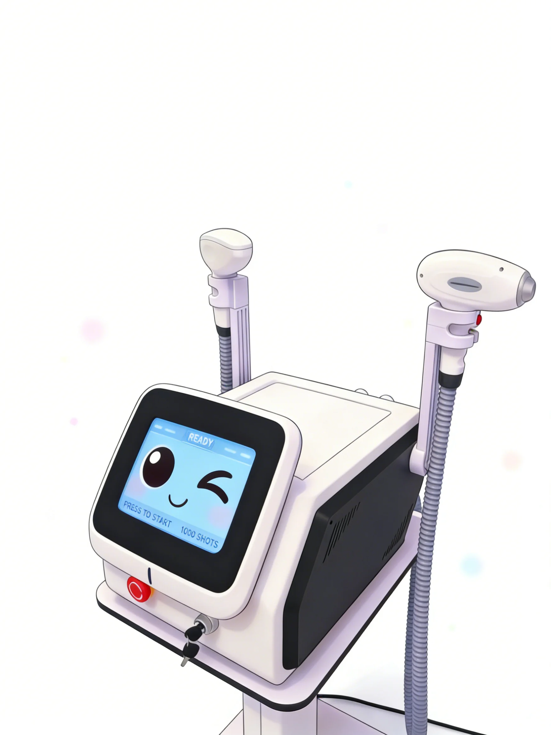 

Профессиональный лазерный аппарат 2-в-1 (диодный и пикосекундный) Ice Platinum 755/808/1064 нм, 3 длины волны, для безболезненного удаления волос, модель 2026 года