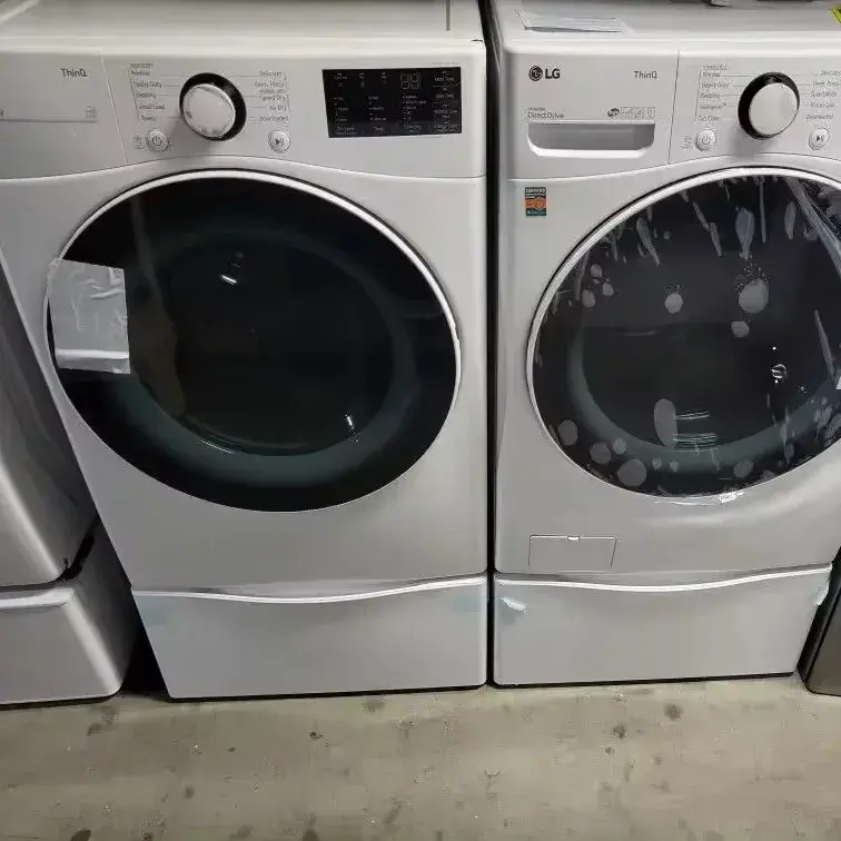 Стиральная машина Turbo 360 Smart 4,5-cu ft, Высокоэффективная Штабелируемая Паровая машина с интеллектуальной фронтальной загрузкой