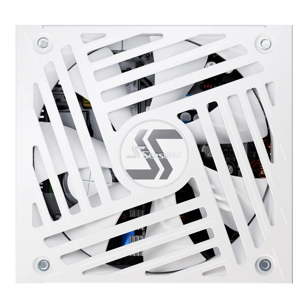 Sisonic New Focus V4 Gx-1000 Gold وحدات كاملة Atx3.1 أبيض / مصدر طاقة للكمبيوتر / منتج كوري أصلي / شحن محلي