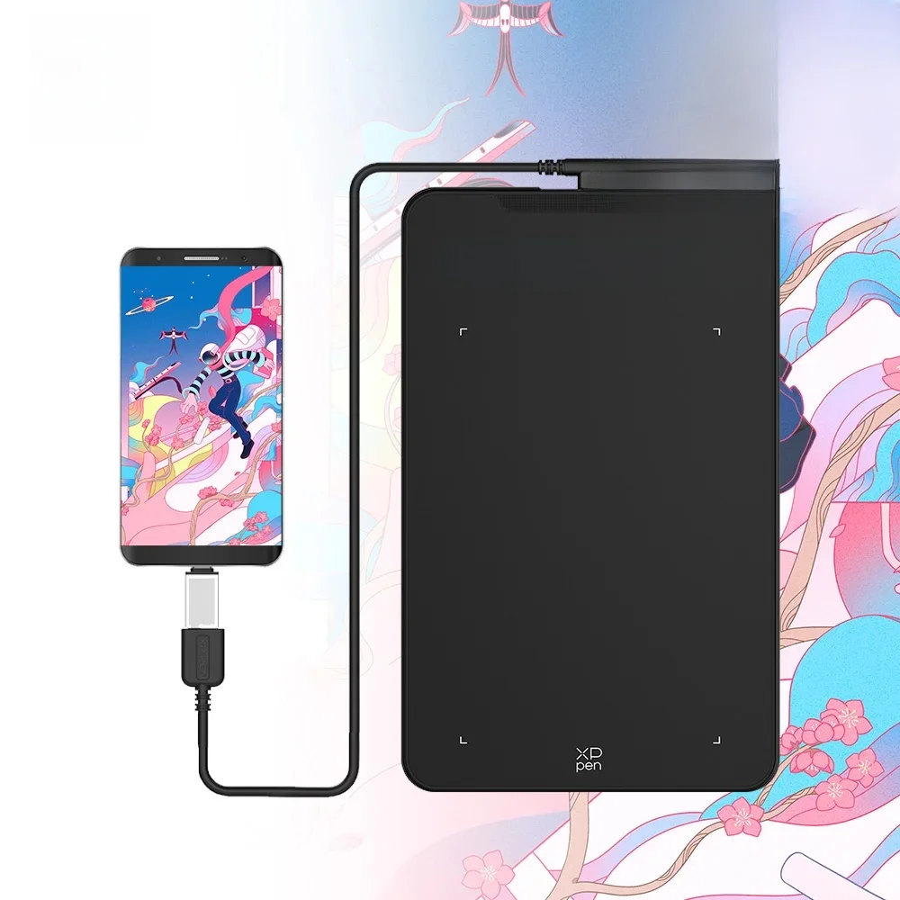 XPPen 7*4.3 cala 16K Poziomów Nacisku Tablet Graficzny Deco Mini7 V2 Cyfrowy Tablet do Rysowania 8 Przycisków dla Androida Mac Windows Chrome — zdjęcie 2