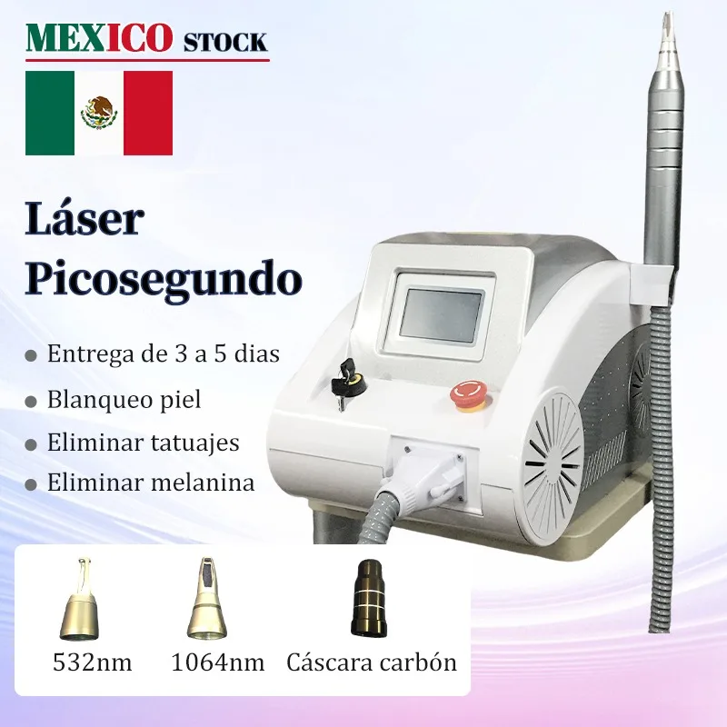 530nm 1064nm small picosecond laser hair removal home instrument