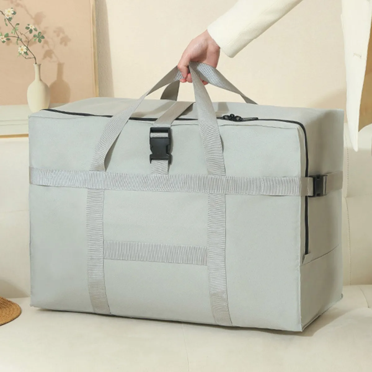 Durable large capacity travel bag for immigration bag