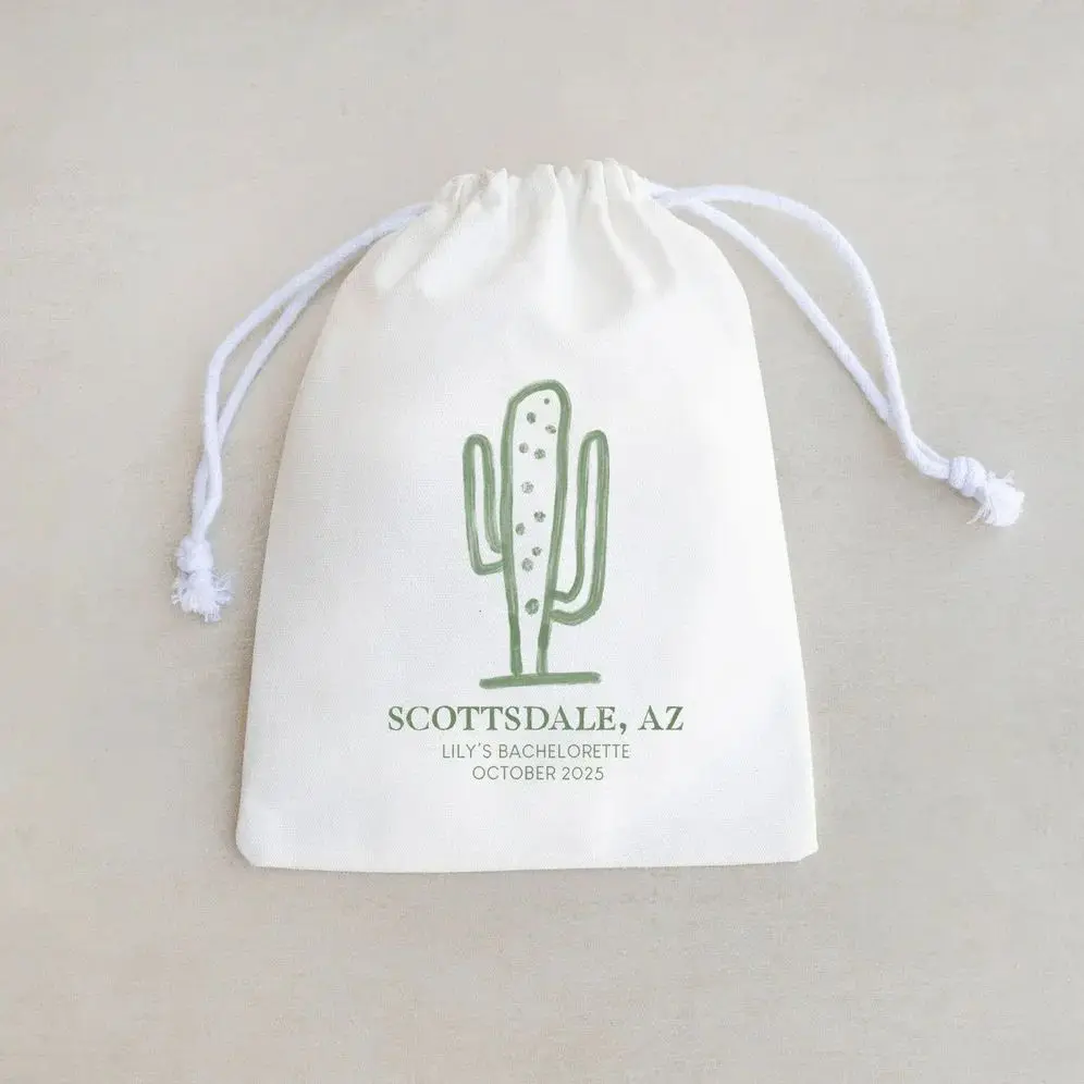 Cactus Hangover Kit - Scottsdale Bachelorette - Desert Wedding - Desert Bachelorette - Palm Springs Bachelorette - Oh Shit Kit -