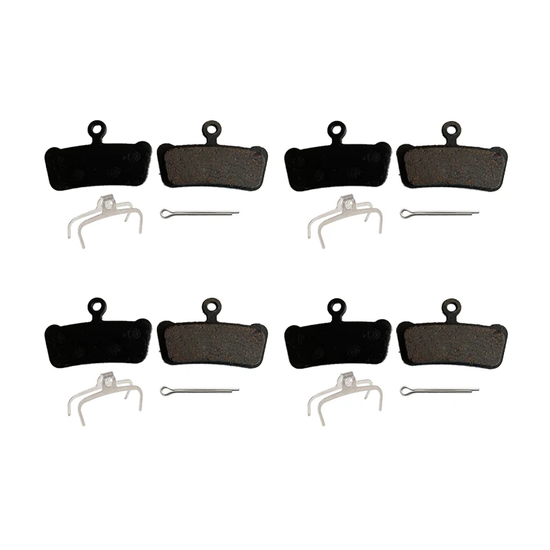 4 Pairs Semi-Metallic Bicycle Disc Brake Pads for Sram Guide RSC RS R Elixir 7 9 Avid XO Trail 4 Piston MTB Disc Brakes Cycling