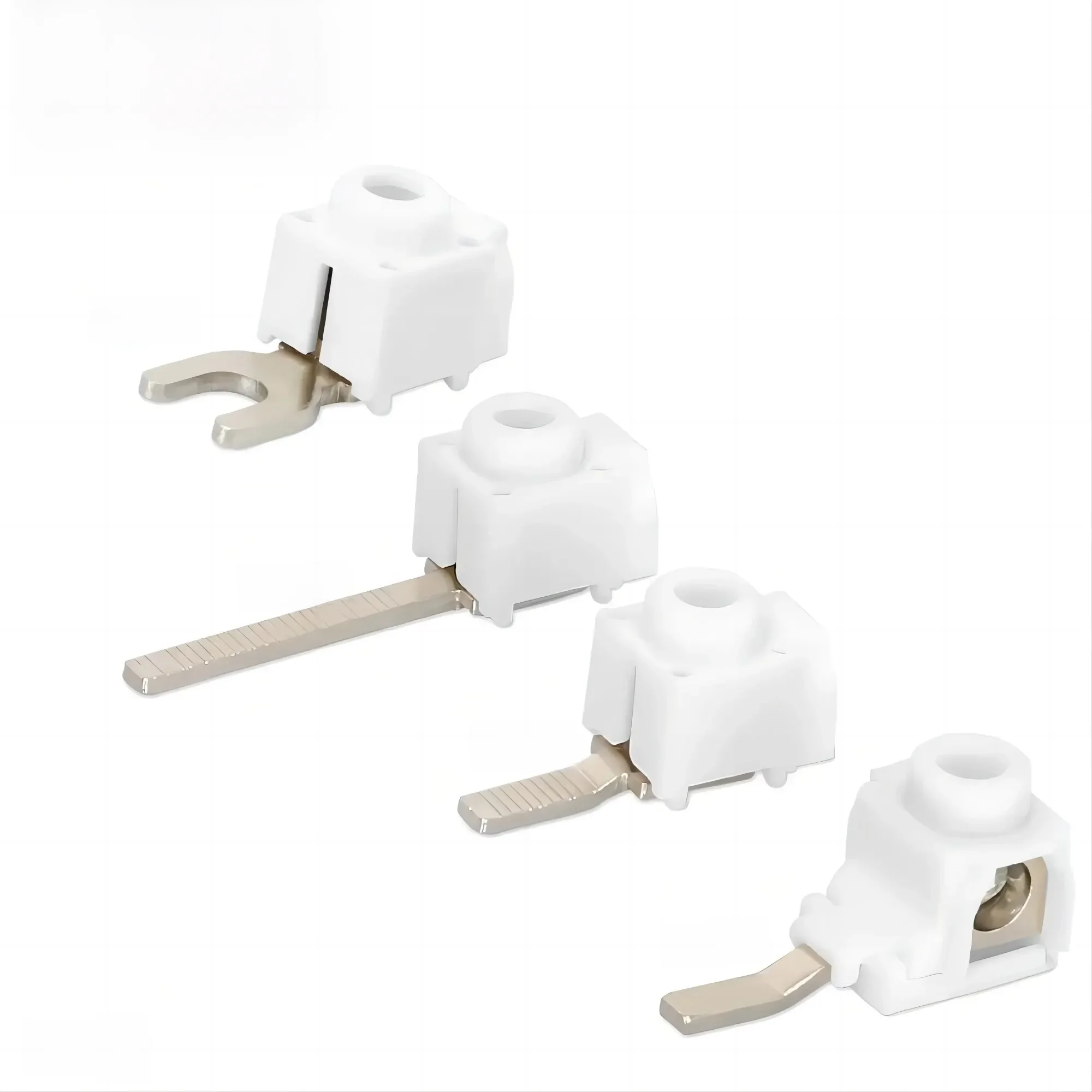 Livraison Gratuite 10 Pièces/Lot 25 Mm² Bornes pour Busbar Disjoncteur Boîte de Distribution Fil Électrique Connecteur TONGOU