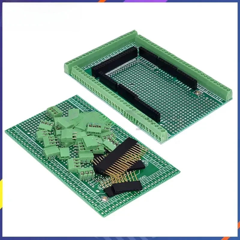 Compatible avec le Kit de carte de protection de bornier à vis de Prototype PCB Double face MEGA2560 pour Arduino Mega 2560 / Mega2560 R3