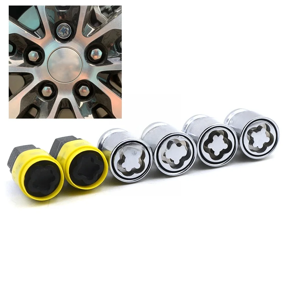 Écrou de blocage LDPKg pour Toyota Honda Mazda, sécurité antivol en acier, verrouillage des roues de voiture automatique, 36mm, M12X1.5, M12X1.25