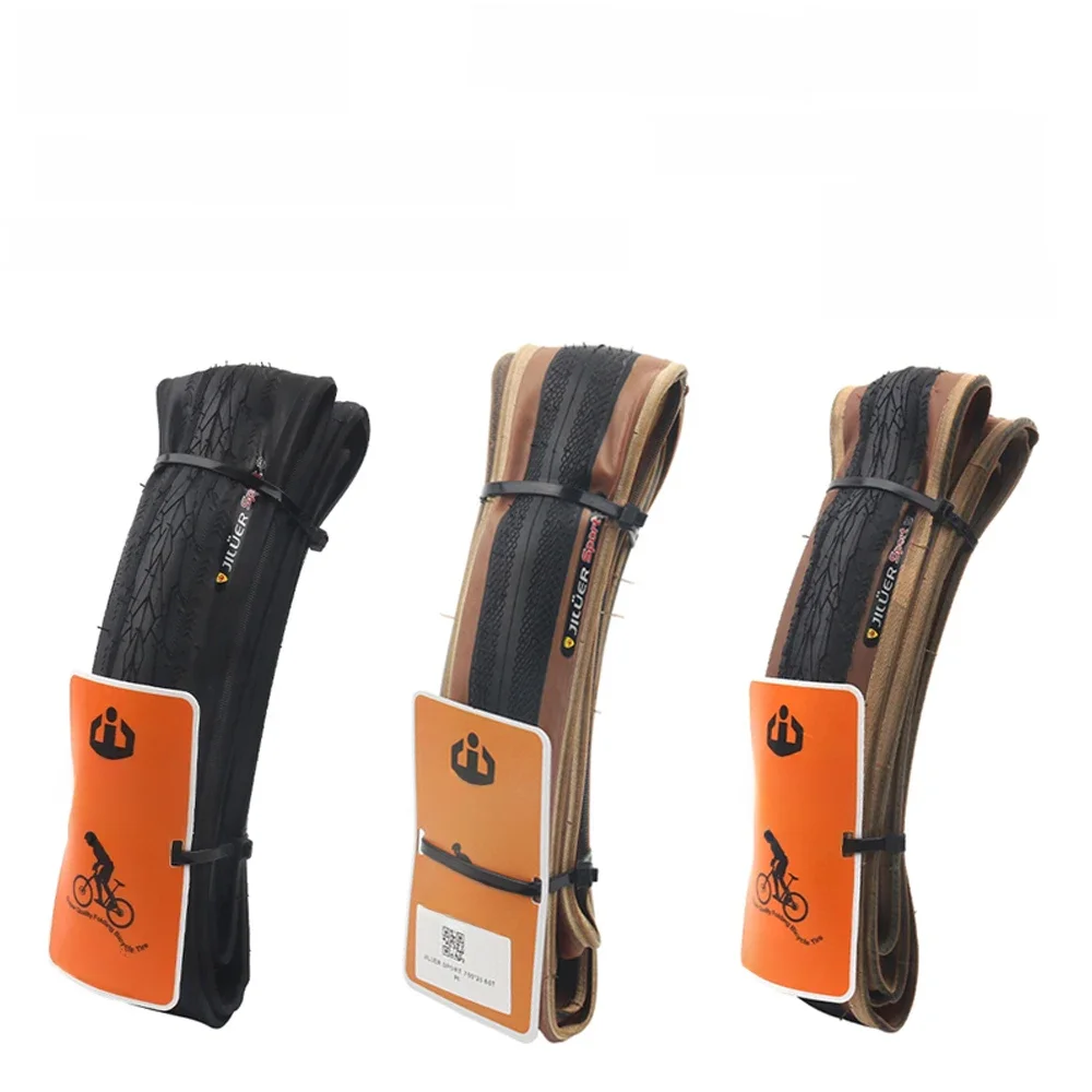 AliExpress NONE JILUER Road Bike Tyre 700x25c 700x28c Folding Bike Ultra Light Tire 20x1.35 Advanced 60TBI Wear-resistant Tyre Bike Accessories