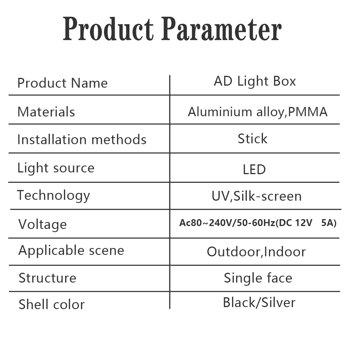 Custom Round LED Lights Box One-Sided Outdoor Business Sign Illuminated Storefront Sign Personalized Logo Sign for Shops