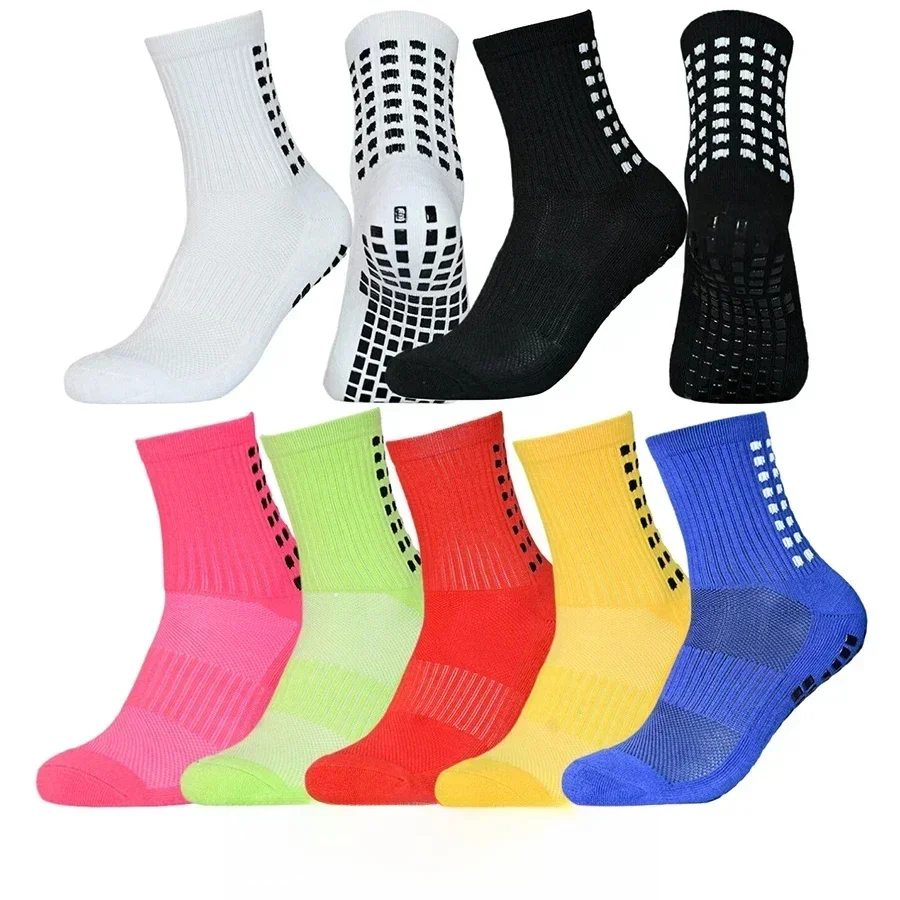 AliExpress 6Pairs Men Women Non Slip Grip Socks Tailored for Rugby Soccer Cycling with Shockproof and Odor Resistant Features