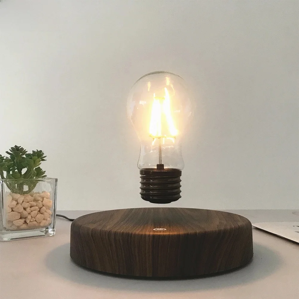 Magnetische levitatielamp Creativiteit Nachtlampje Drijvende LED-lamp voor verjaardagscadeau Tafellamp Kamer Woondecoratie Licht - afbeelding 2