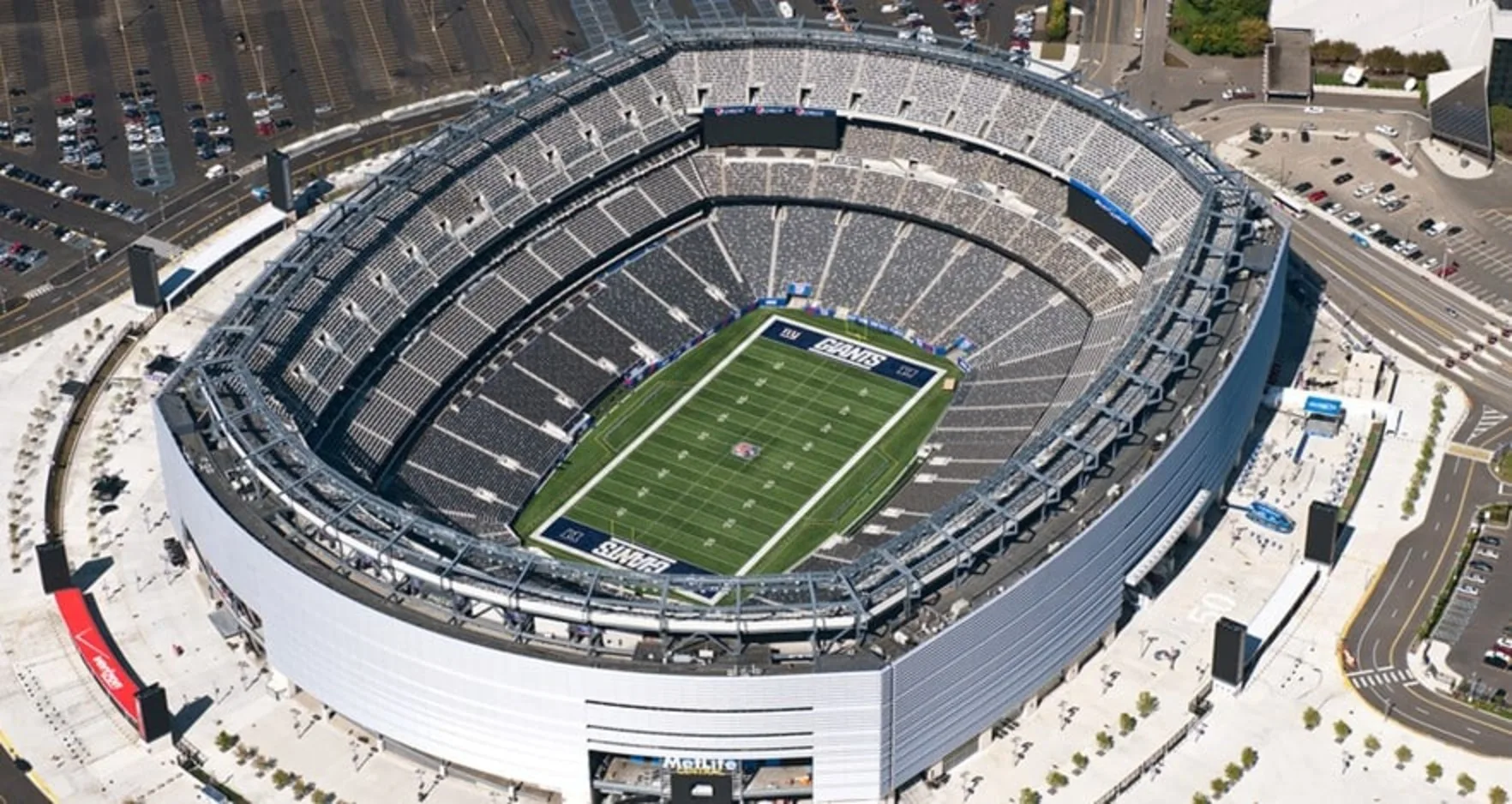 MetLife Stadium Scale Model 3D Printed on Demand