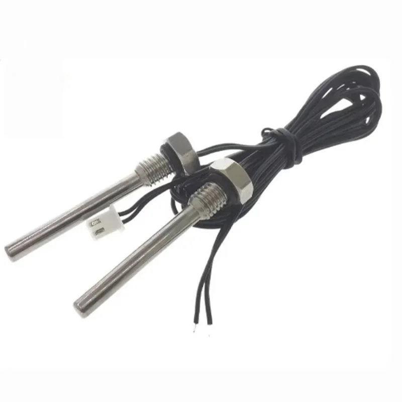 1 szt. Czujnik temperatury termistora NTC M8 * 1.25*40MM sonda z gwintem dłuższa rezystancja 10k 50K 100K B wartość 3950/3435 L = 1M — zdjęcie produktu 7