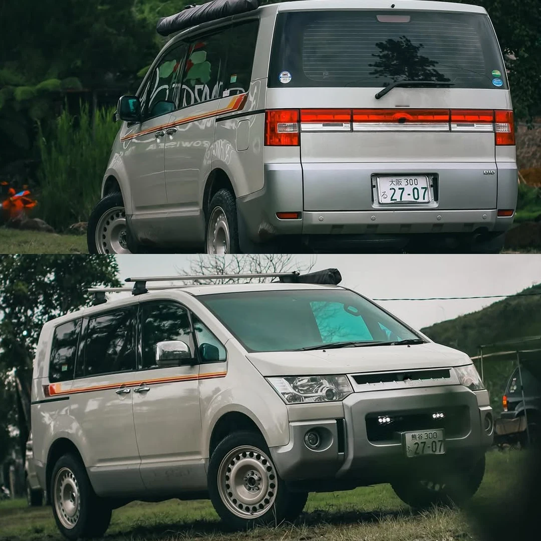 Автомобильная наклейка для Mitsubishi Delica Delica D5 Camper 4WD полосы модификация кузова виниловая графическая наклейка авто тюнинг автомобильные аксессуары