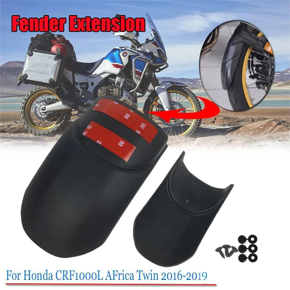 

Для Honda CRF 1000L CRF1000L Africa Twin 2016 2017 2018 2019, аксессуары для мотоциклов, удлинение переднего крыла, удлинение заднего брызговика