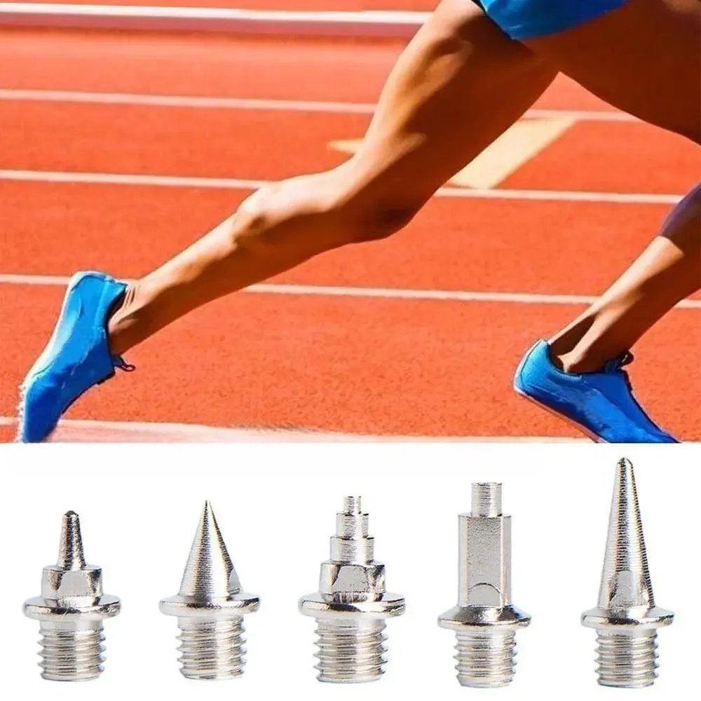 Pointes de chaussures en acier résistantes à l'usure, clous de chaussures en acier, pointes de chaussures de piste pour piste de piste, impression de cross-country, haute qualité, 16 pièces