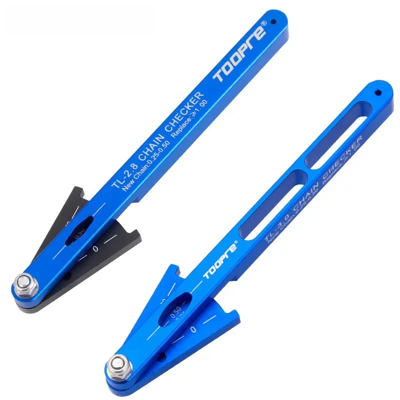 AliExpress TOOPRE Bicycle Chain Aluminum Alloy Measuring Device Wear Measuring Ruler Mountain Road Bicycle Chain Stretching Detection Tool