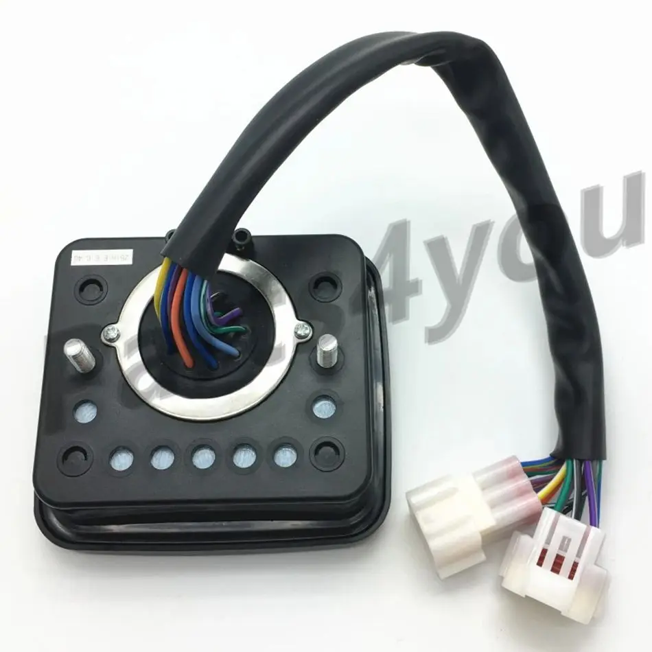 Versione carburatore cruscotto LCD tachimetro misuratore Assy per Linhai 500 E2 500 T3b M565LT T3b LH500 35089