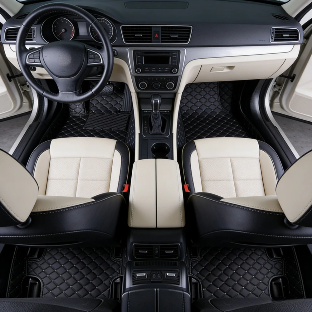 Tapis de sol de voiture en TPE à bords surélevés pour Dacia Duster Mk3 Dacia Bigster 2024-2026 5 places LHD/RHD, imperméables et antidérapants