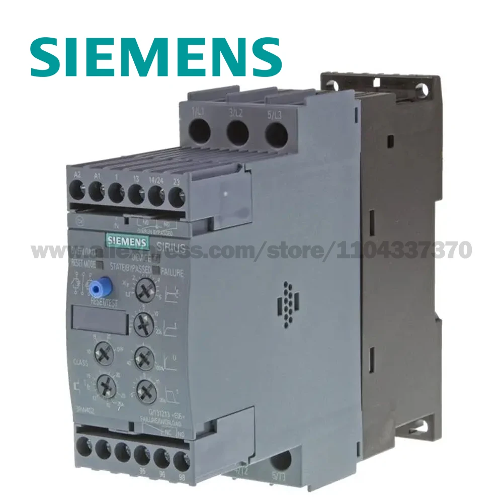 محركات SIEMENS SIRIUS 3RW40 للمبتدئين اللينة ثلاثية الطور 3RW4024 3RW4024 3RW4026 3RW4027 3RW4037 3RW4038 3RW4046 3RW4047-1BB04