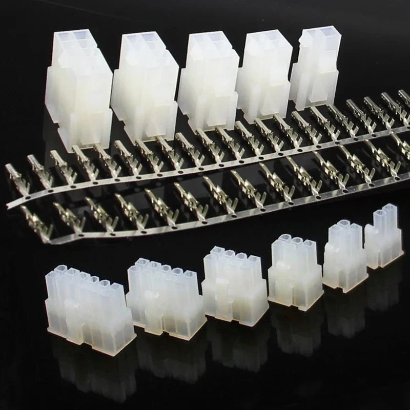 5557/5559 2x2/3/4/5/6/7/8/9/10/11/12Pin 24Pin 4.2mm Pitch Terminal/Housing/Pin Header Wire Connector Adapter 5557 5559 Kits — zdjęcie 2
