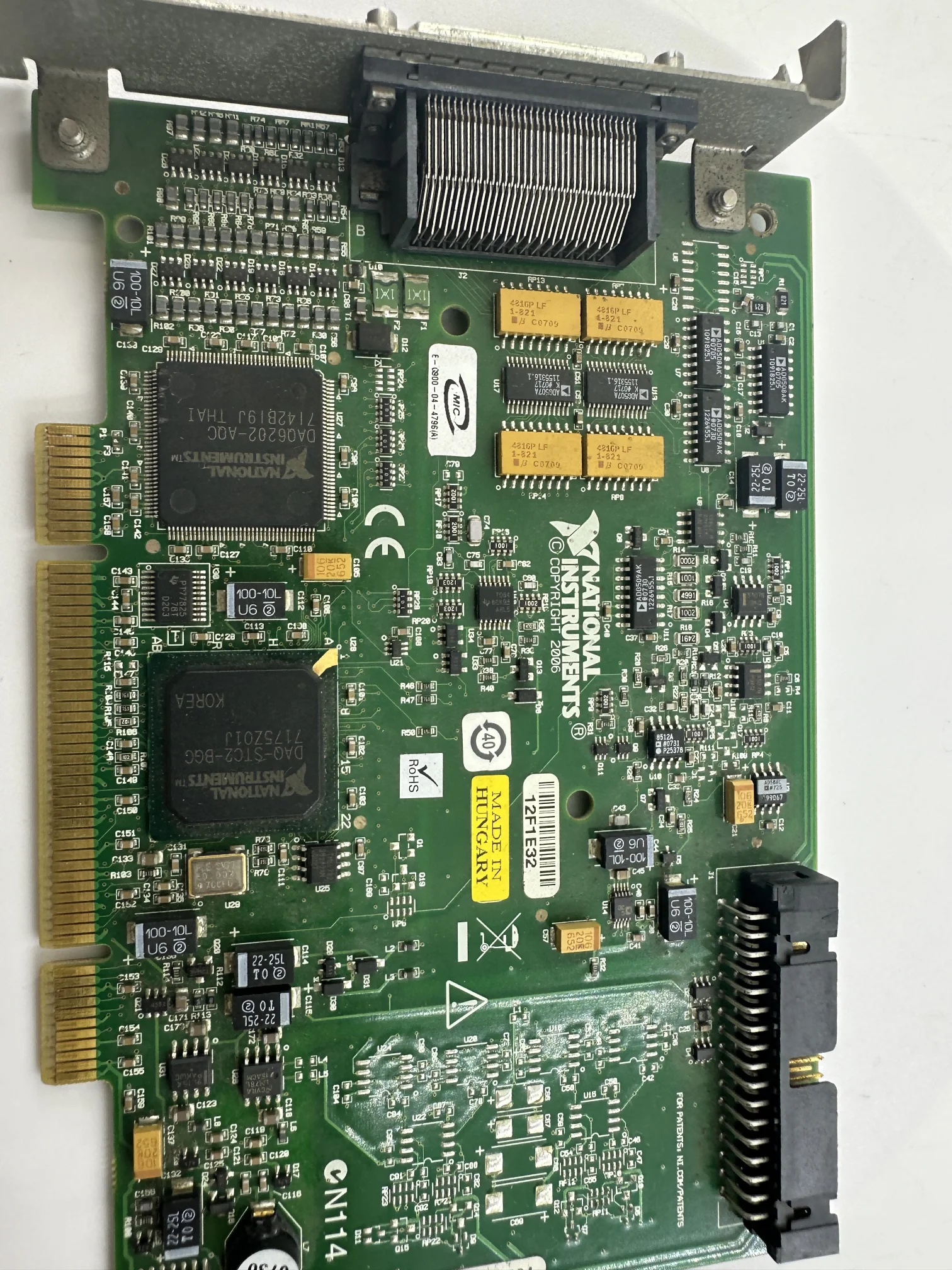 National Instruments NI PCI-6224 779067-01 M Series 32AI Multifunction