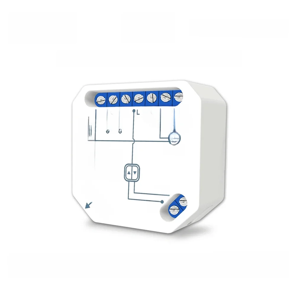 Tuya Smart Life WiFi Módulo Interruptor de Cortinas Rolos Conectados Controle Estores Motor Google