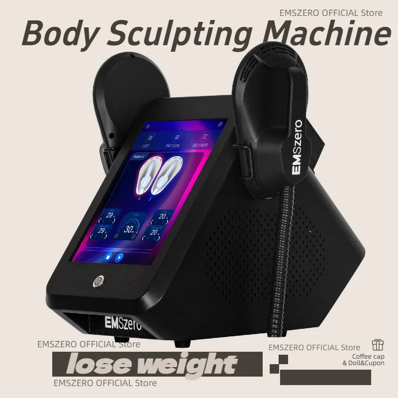 

EMSzero Professional NEO RF Machine EMS Body Slimming Sculpting Fat Burning Nova Electromagnetic Sculpt Muscle Stimulator